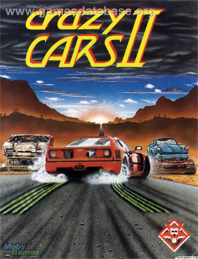 Crazy Cars 2 - Microsoft DOS - Artwork - Box