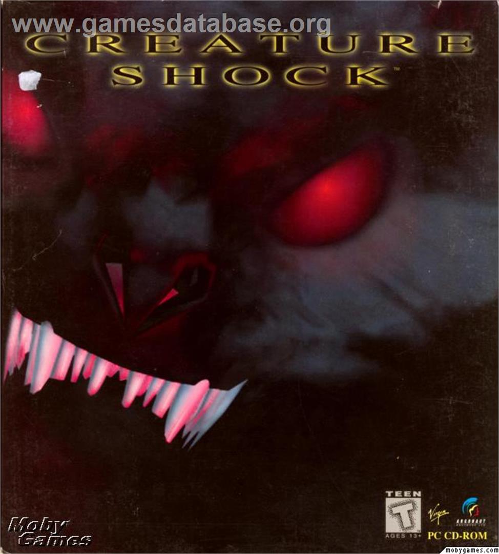 Creature Shock - Microsoft DOS - Artwork - Box
