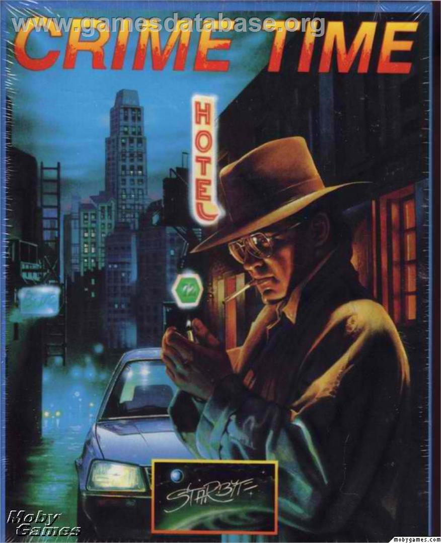 Crime Time - Microsoft DOS - Artwork - Box