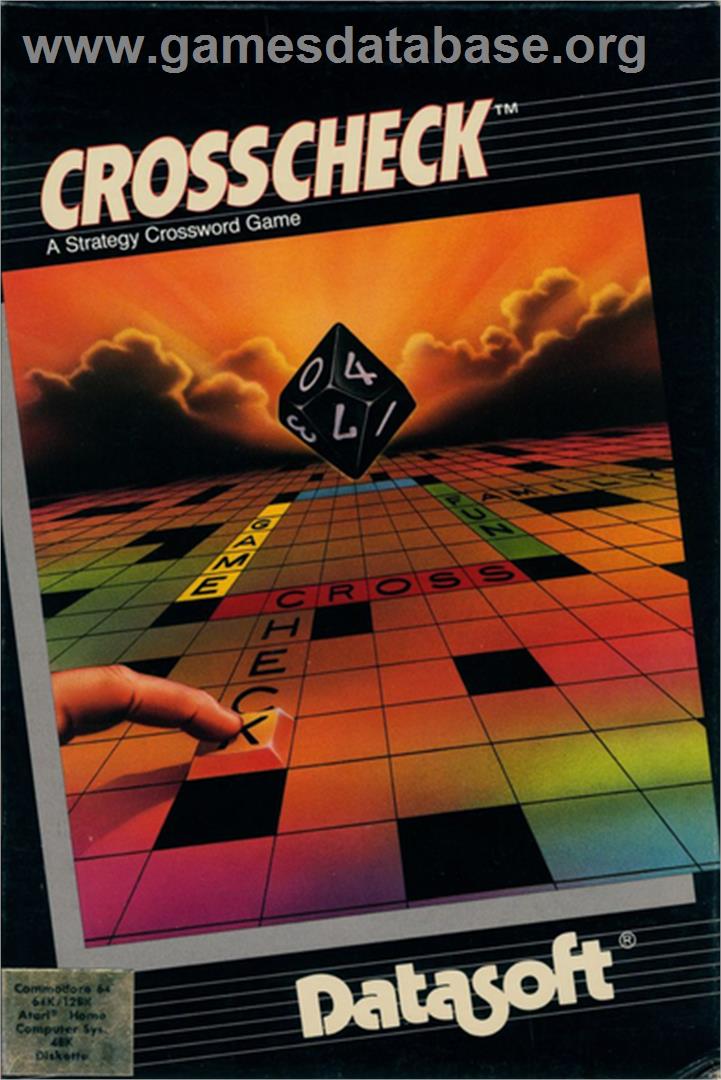 Crosscheck - Microsoft DOS - Artwork - Box