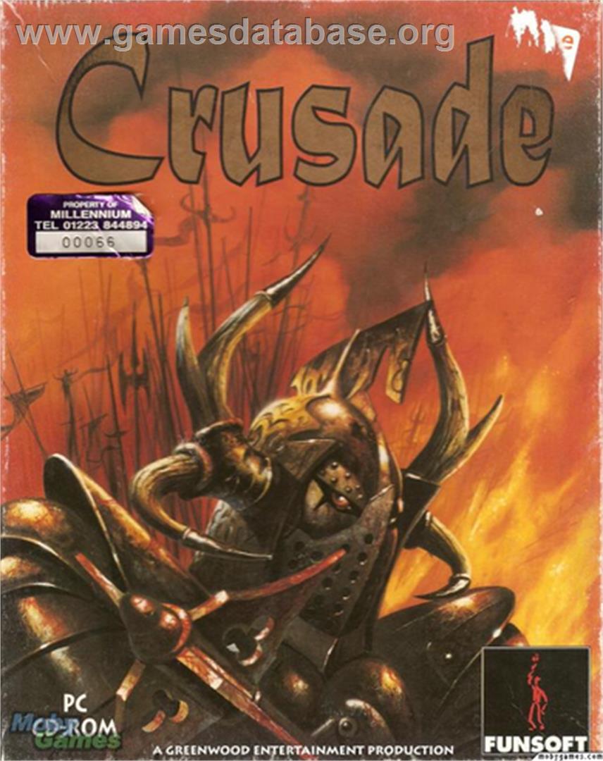Crusade (1995) - Microsoft DOS - Artwork - Box