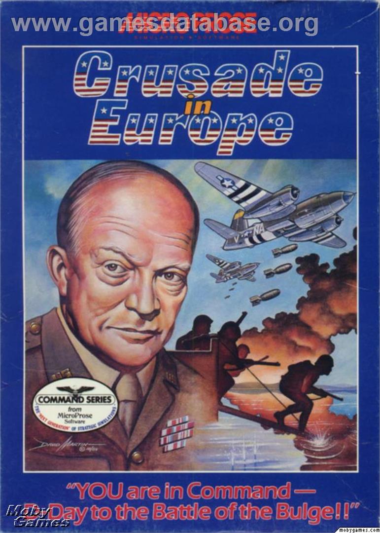 Crusade in Europe - Microsoft DOS - Artwork - Box