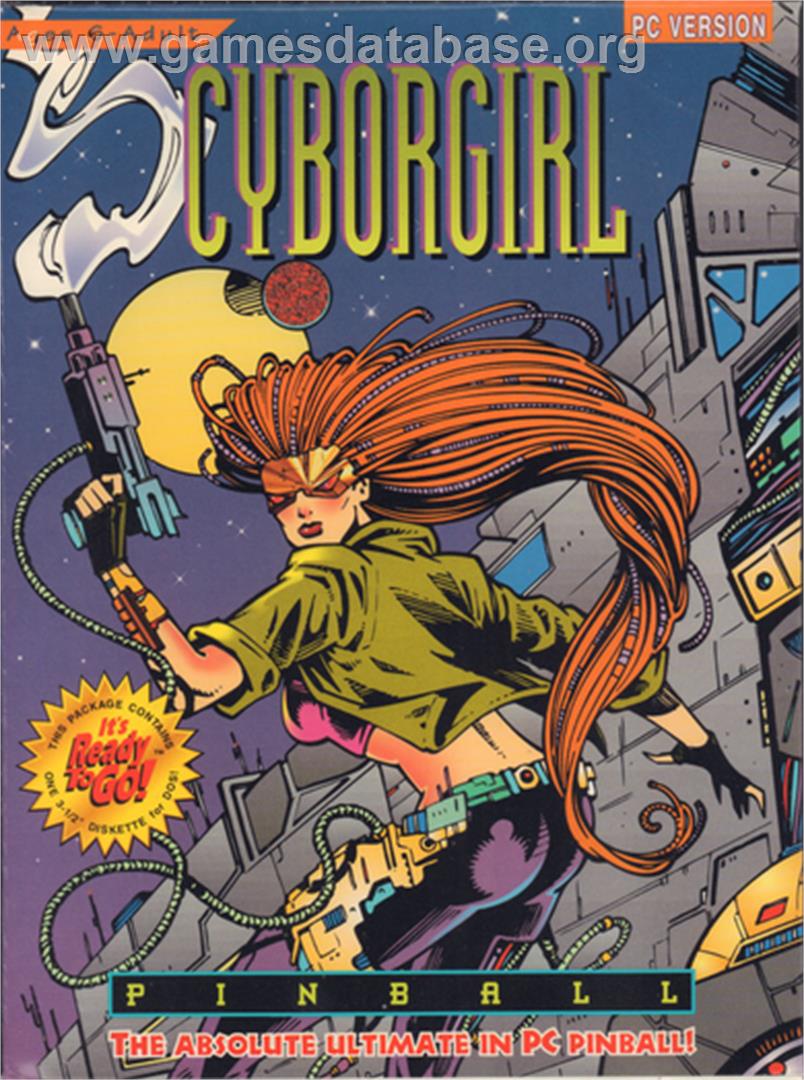 Cyborgirl - Microsoft DOS - Artwork - Box