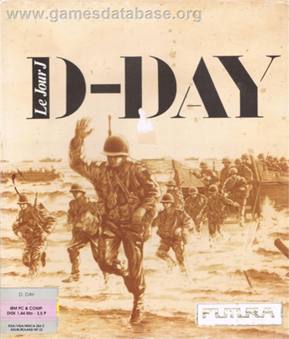 D-Day - Microsoft DOS - Artwork - Box