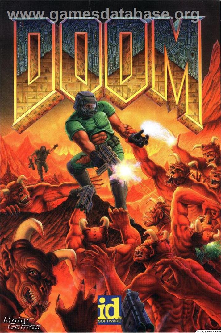 DOOM - Microsoft DOS - Artwork - Box