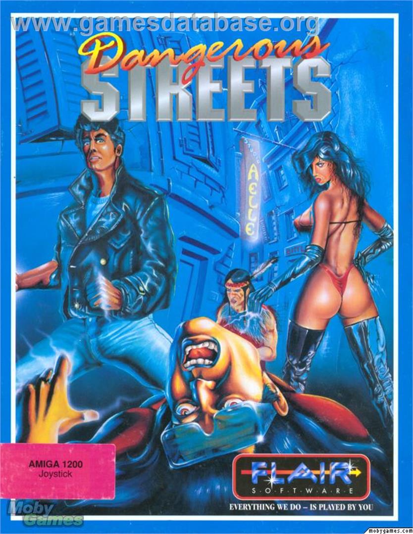 Dangerous Streets - Microsoft DOS - Artwork - Box