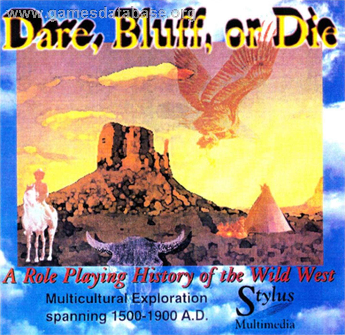 Dare, Bluff, Or Die - Microsoft DOS - Artwork - Box