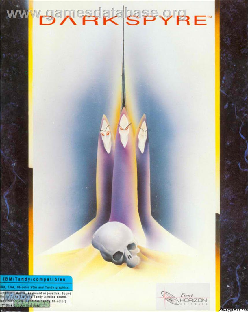 Darkspyre - Microsoft DOS - Artwork - Box