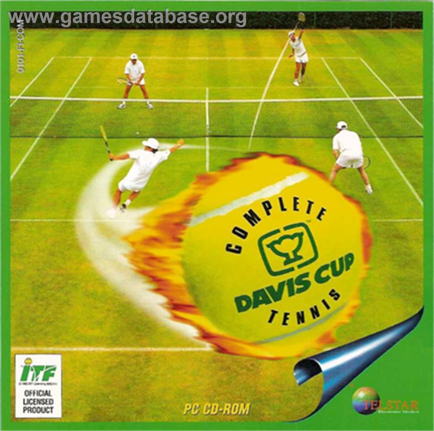 Davis Cup Complete Tennis - Microsoft DOS - Artwork - Box