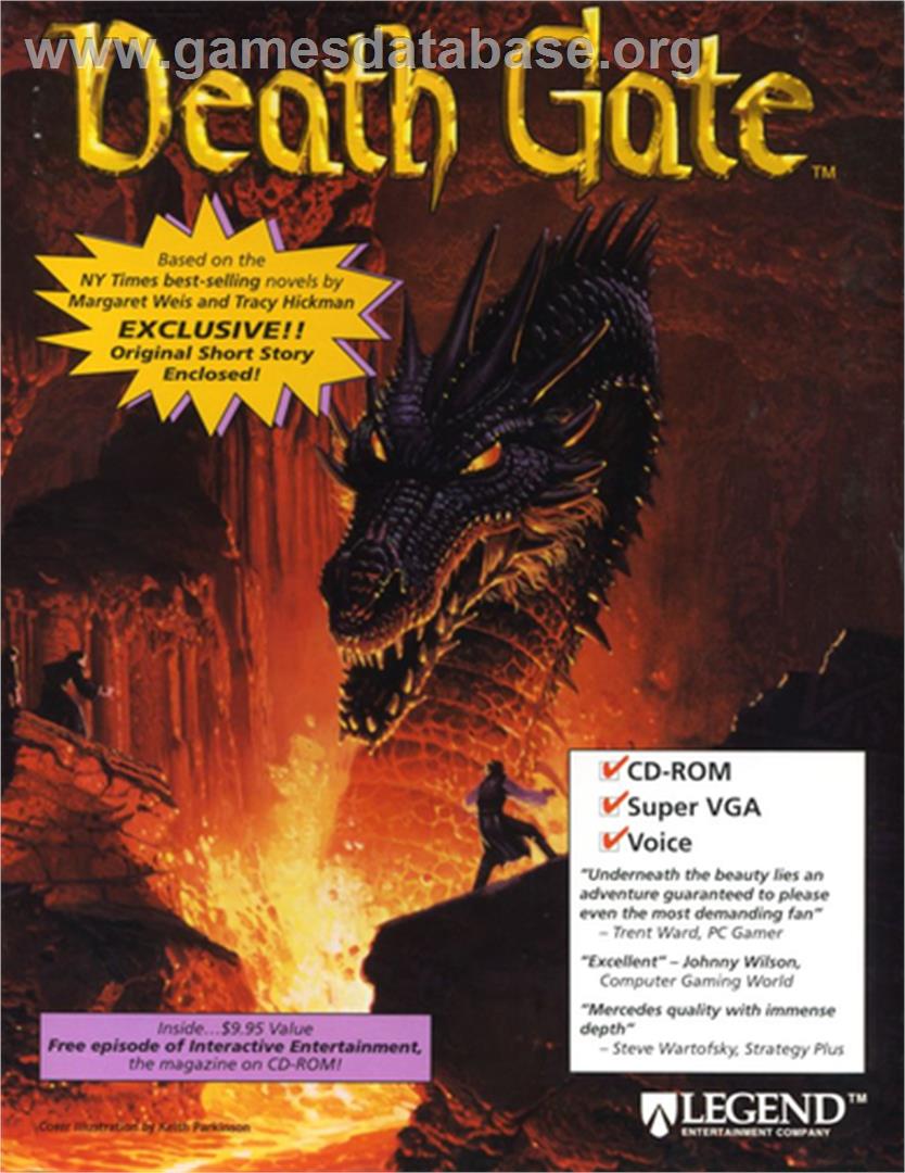 Death Gate - Microsoft DOS - Artwork - Box