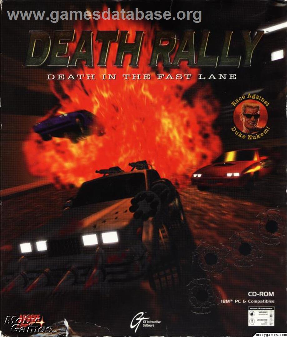 Death Rally - Microsoft DOS - Artwork - Box