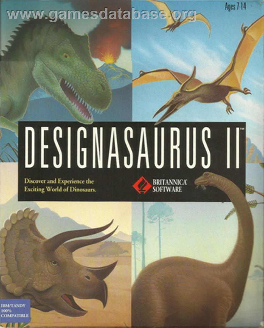 Designasaurus 2 - Microsoft DOS - Artwork - Box