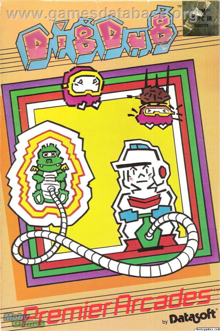 Dig Dug - Microsoft DOS - Artwork - Box