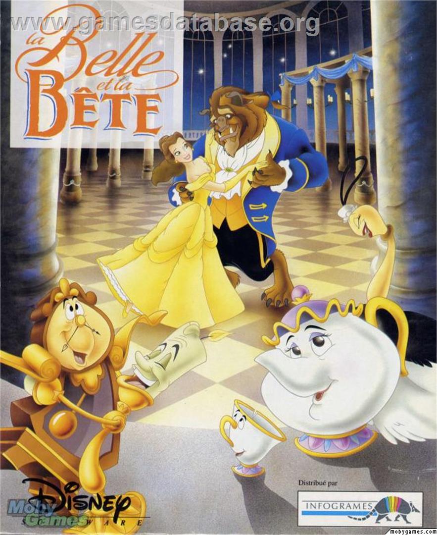 Disney's Beauty and the Beast - Microsoft DOS - Artwork - Box
