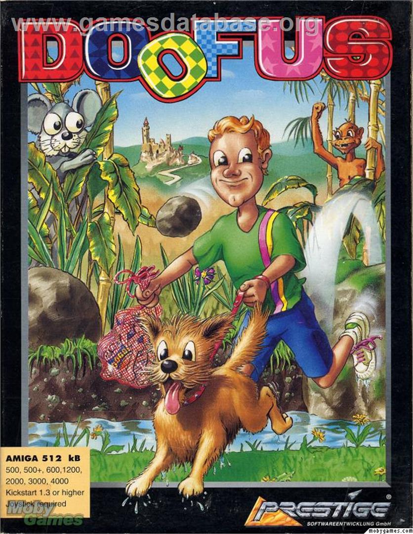 Doofus - Microsoft DOS - Artwork - Box