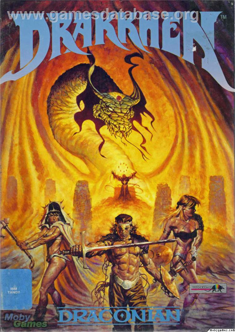 Drakkhen - Microsoft DOS - Artwork - Box