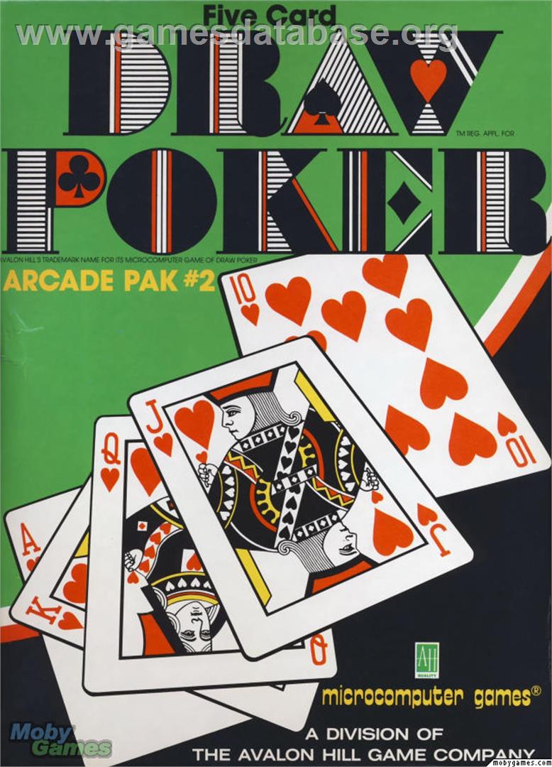 Draw Poker (1982) - Microsoft DOS - Artwork - Box