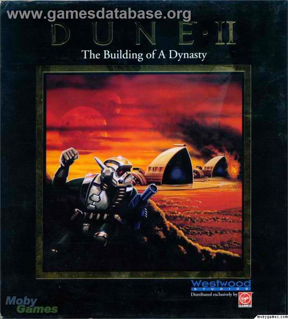 Dune 2 - Battle for Arrakis - Microsoft DOS - Artwork - Box