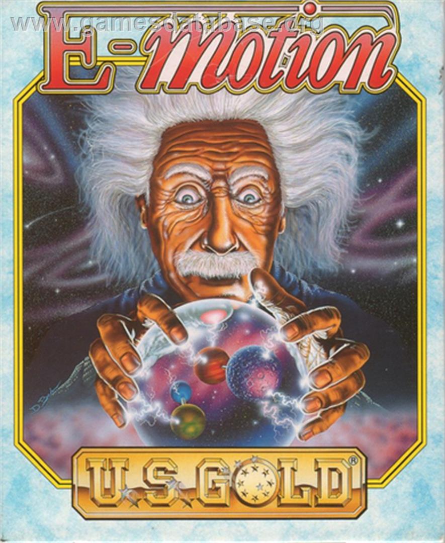 E-Motion - Microsoft DOS - Artwork - Box