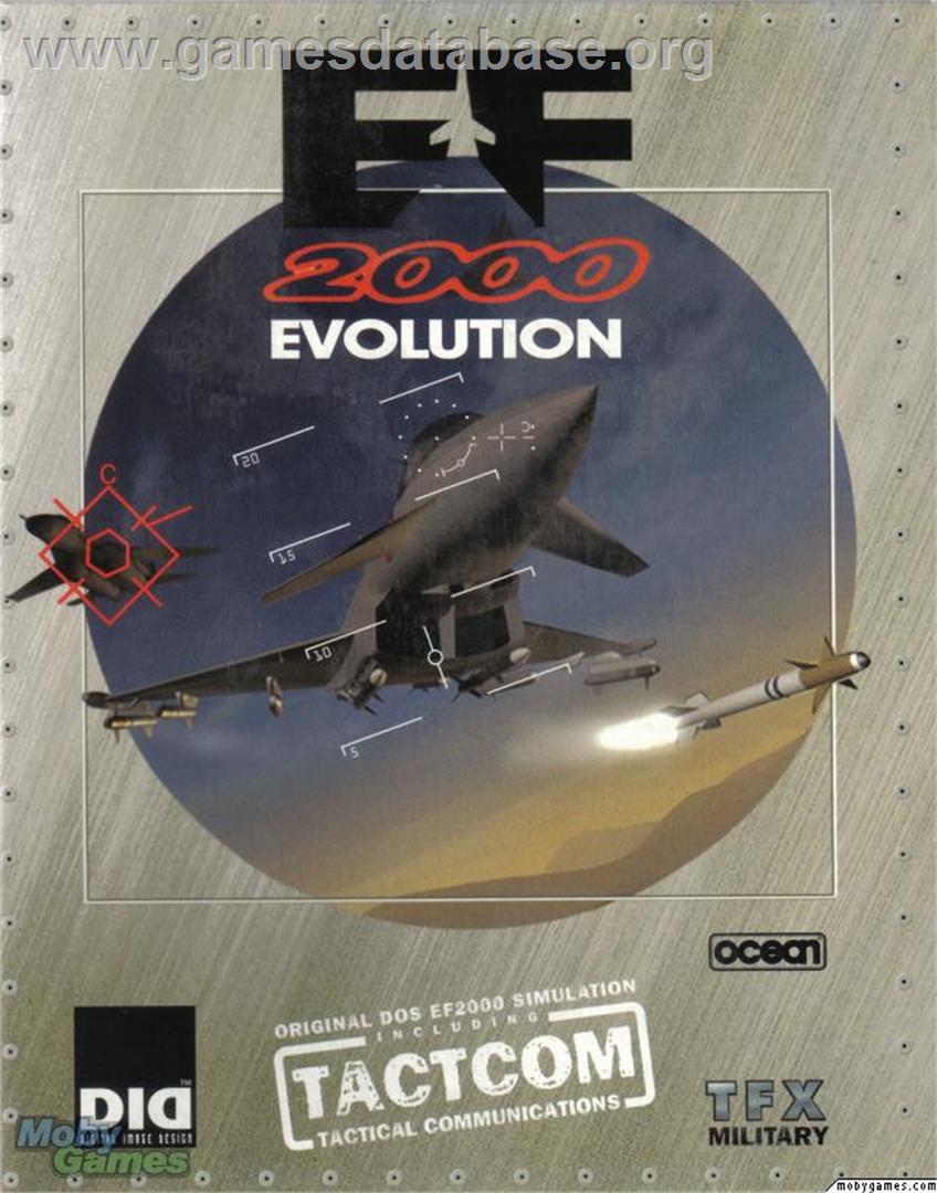 EF2000 Evolution - Microsoft DOS - Artwork - Box