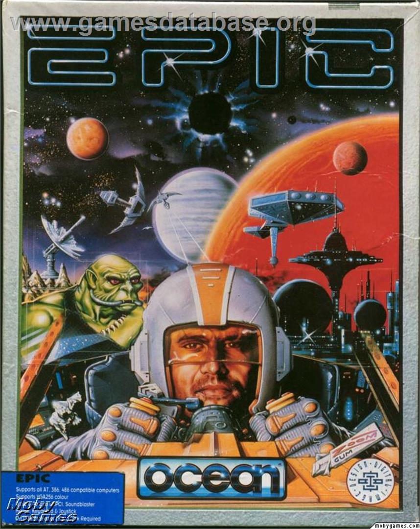 Epic - Microsoft DOS - Artwork - Box