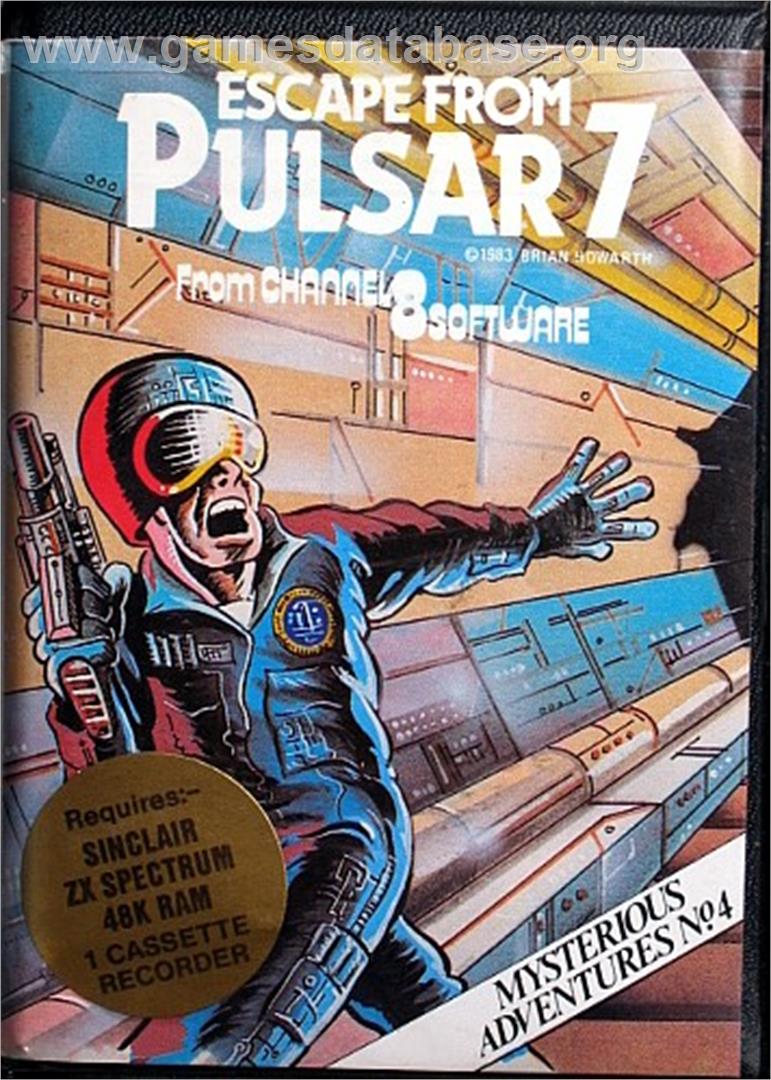 Escape from Pulsar 7 - Microsoft DOS - Artwork - Box