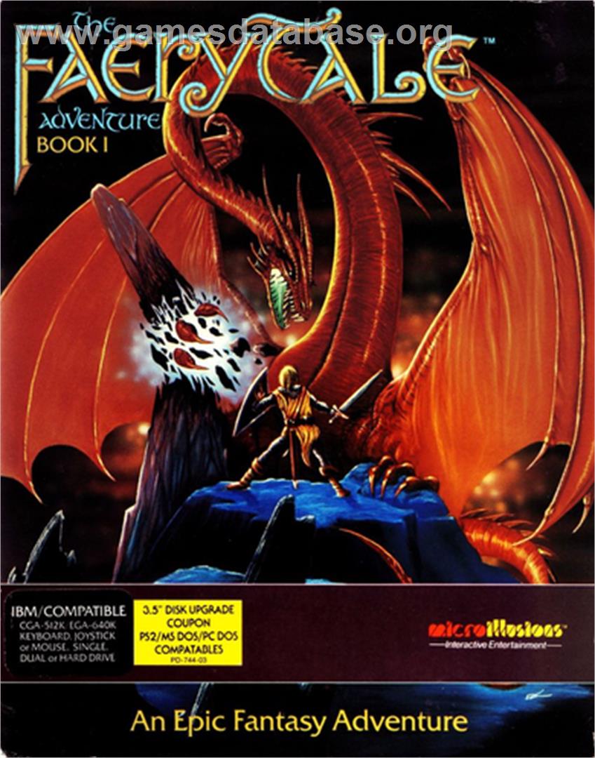 Faery Tale Adventure - Book 1, The - Microsoft DOS - Artwork - Box