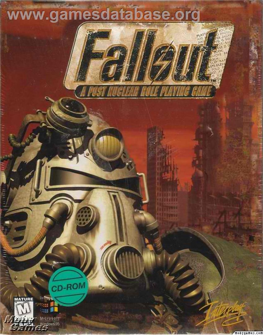 Fallout (1991) - Microsoft DOS - Artwork - Box