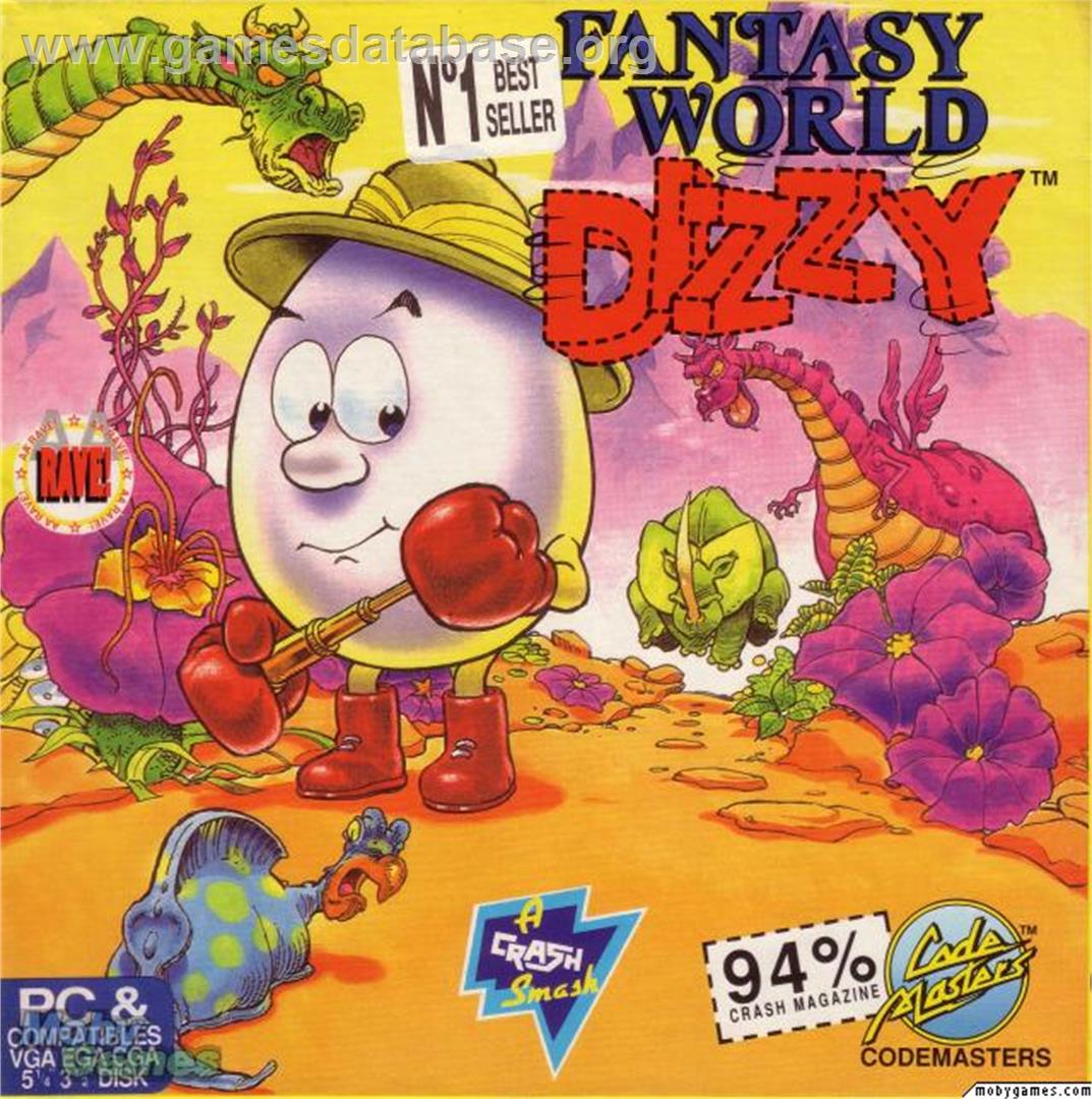 Fantasy World Dizzy - Microsoft DOS - Artwork - Box