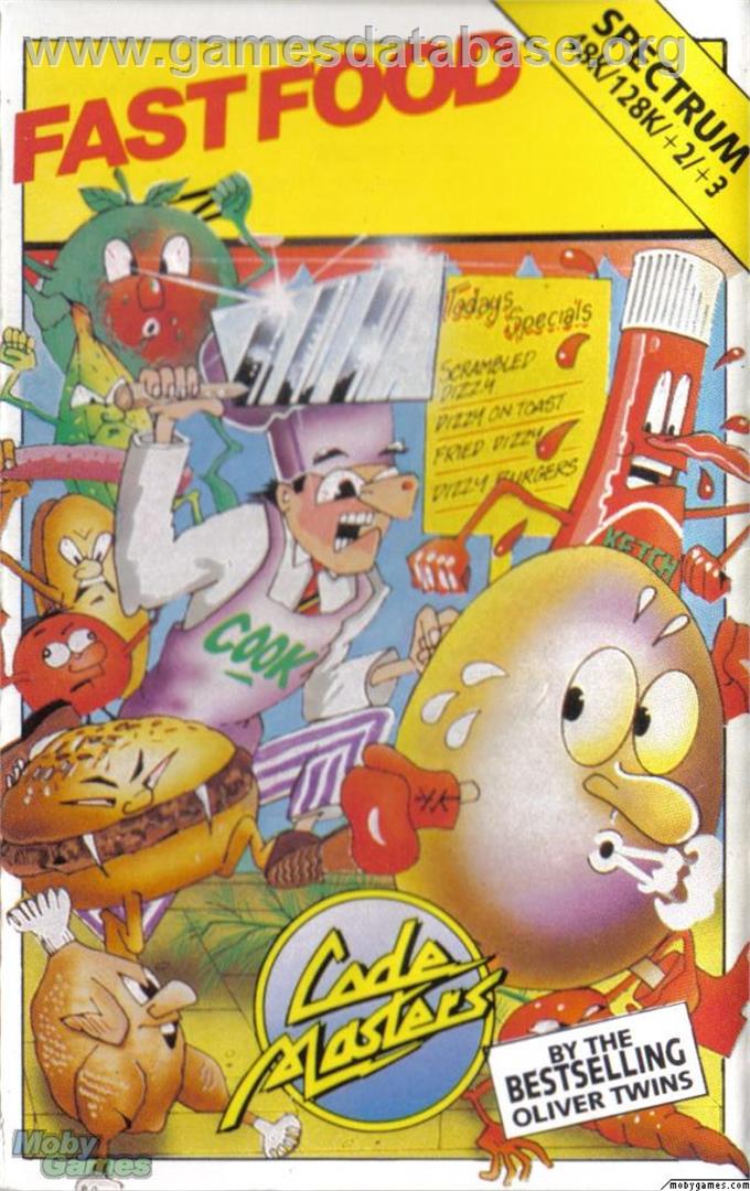 Fast Food - Microsoft DOS - Artwork - Box