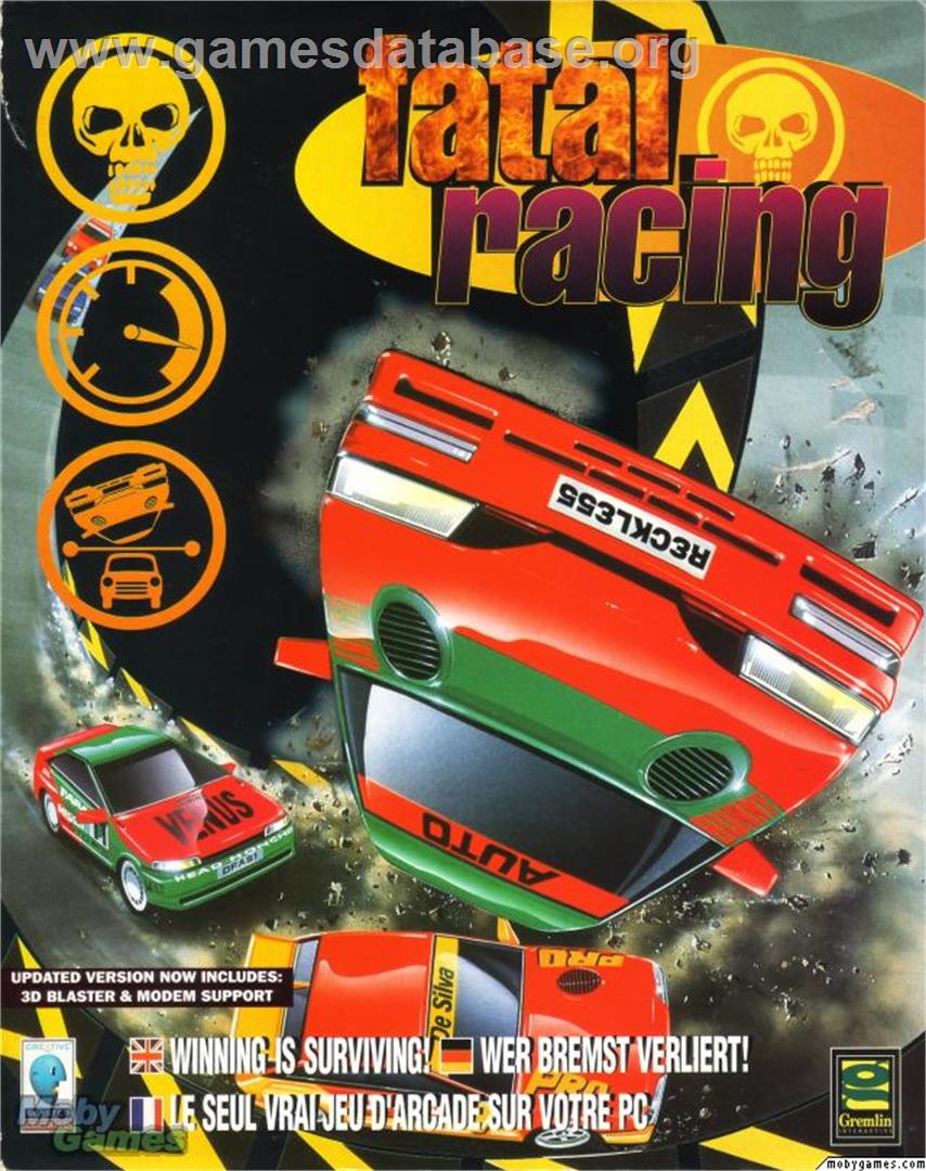 Fatal Racing - Microsoft DOS - Artwork - Box