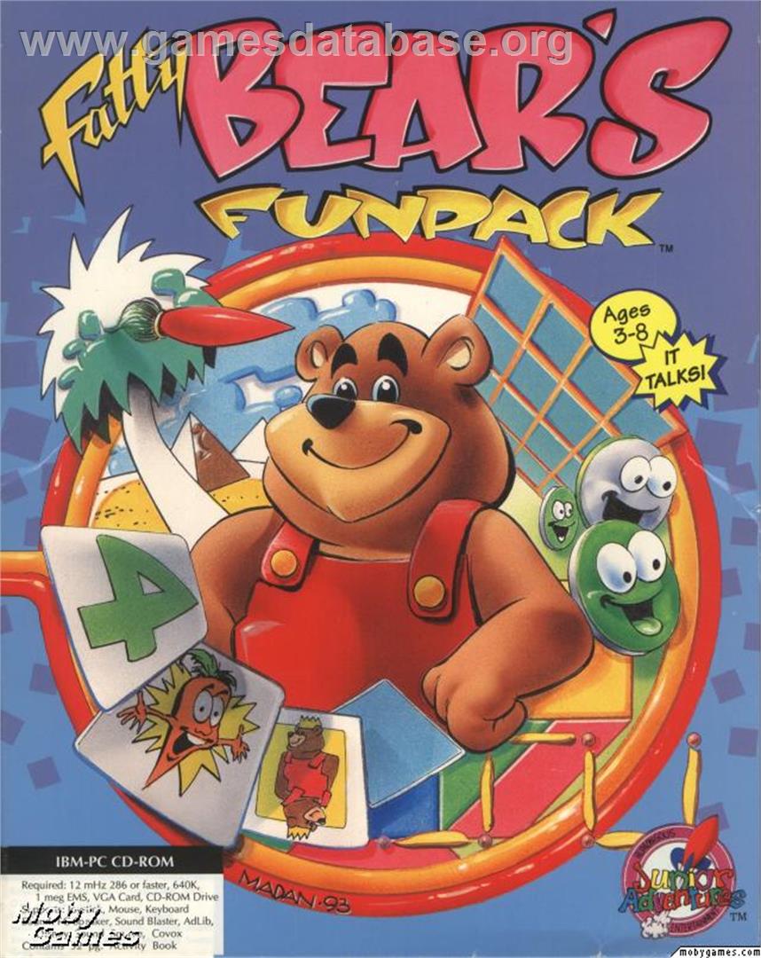 Fatty Bear's FunPack - Microsoft DOS - Artwork - Box