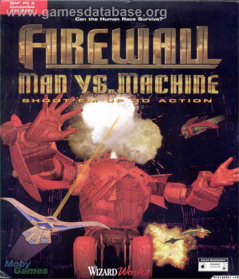 Firewall - Man vs Machine - Microsoft DOS - Artwork - Box