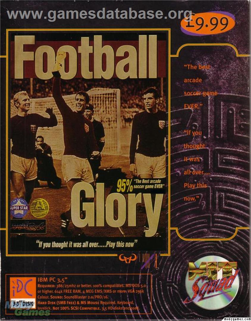 Football Glory - Microsoft DOS - Artwork - Box