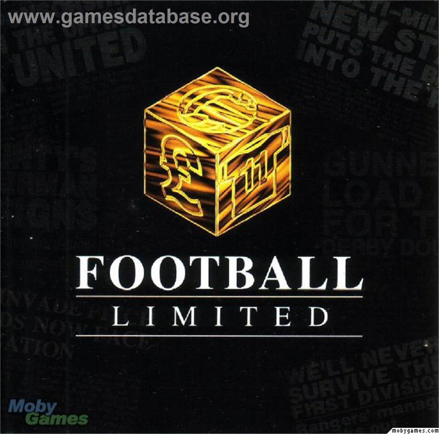Football Limited - Microsoft DOS - Artwork - Box