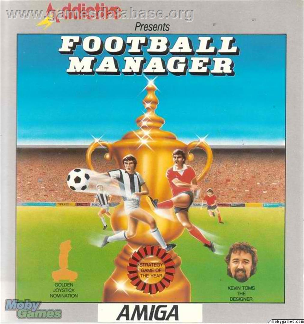 Football Manager - Microsoft DOS - Artwork - Box