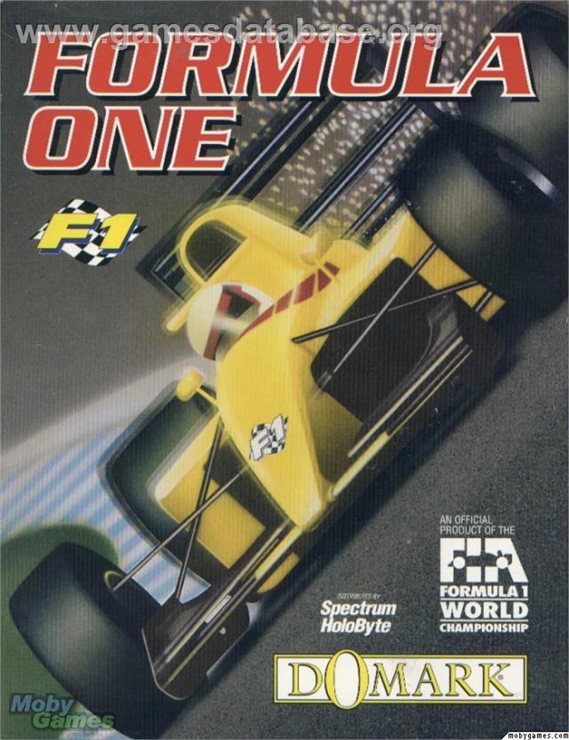 Formula One - Microsoft DOS - Artwork - Box