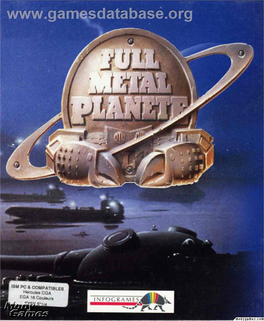 Full Metal Planete - Microsoft DOS - Artwork - Box