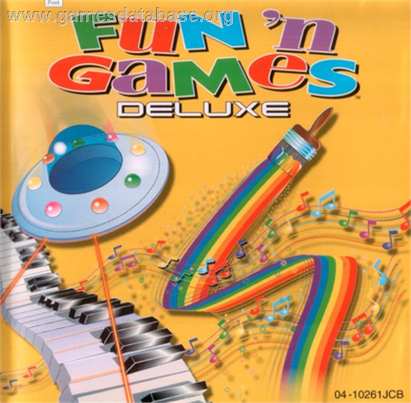 Fun 'N Games Deluxe - Microsoft DOS - Artwork - Box