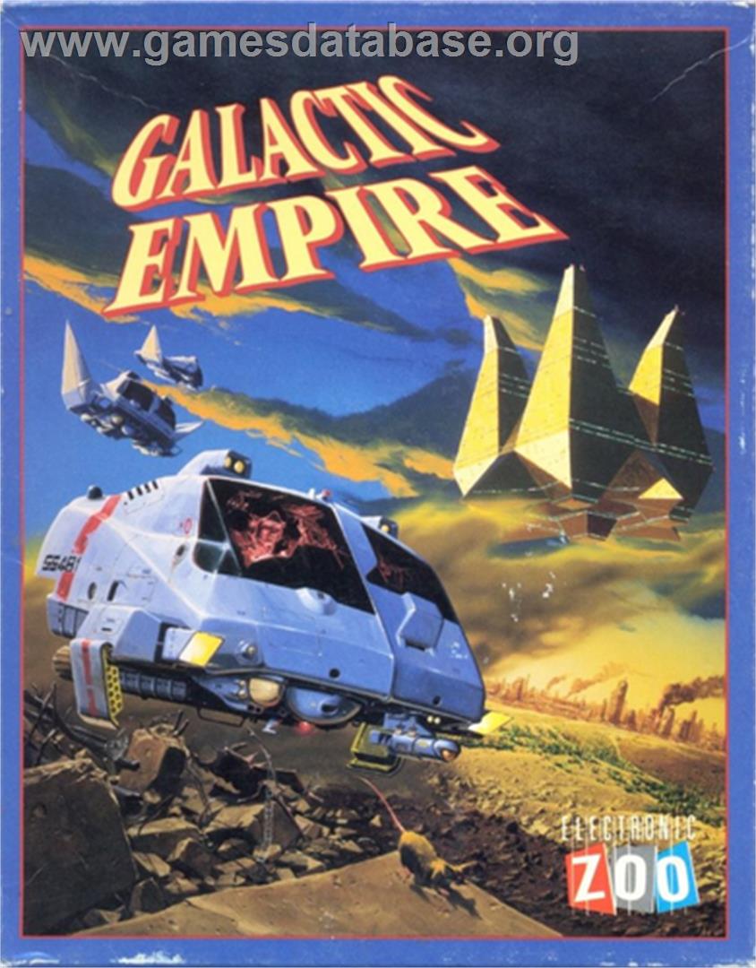 Galactic Empire - Microsoft DOS - Artwork - Box
