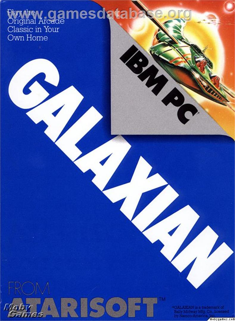 Galaxian - Microsoft DOS - Artwork - Box