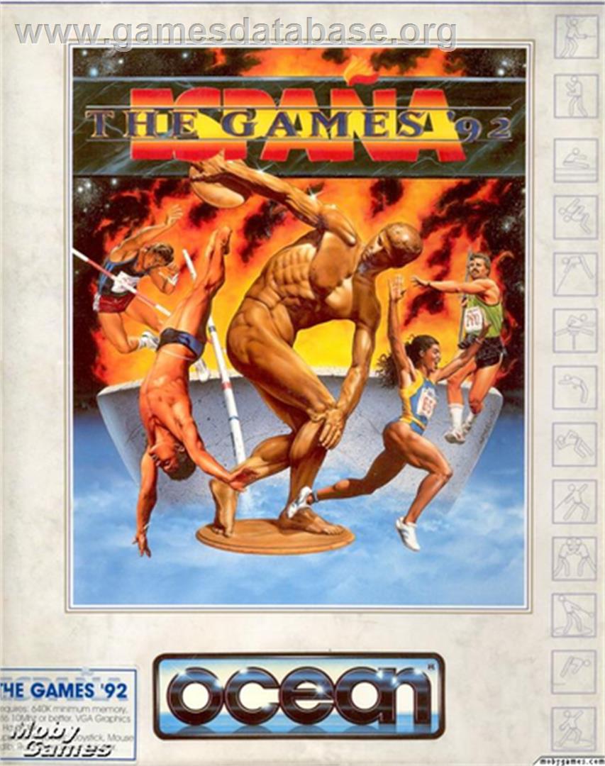 Games '92, The - Espana - Microsoft DOS - Artwork - Box