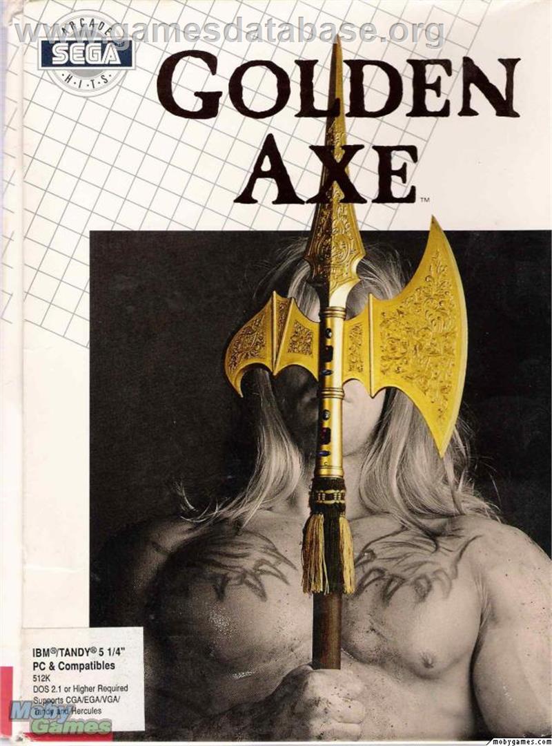 Golden Axe - Microsoft DOS - Artwork - Box