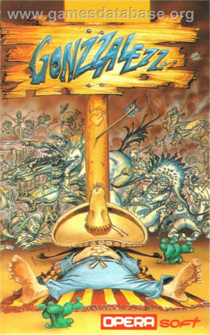 Gonzzalezz - Microsoft DOS - Artwork - Box