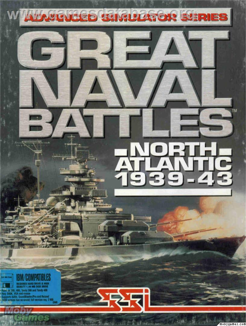 Great Naval Battles - North Atlantic 1939-43 - Microsoft DOS - Artwork - Box