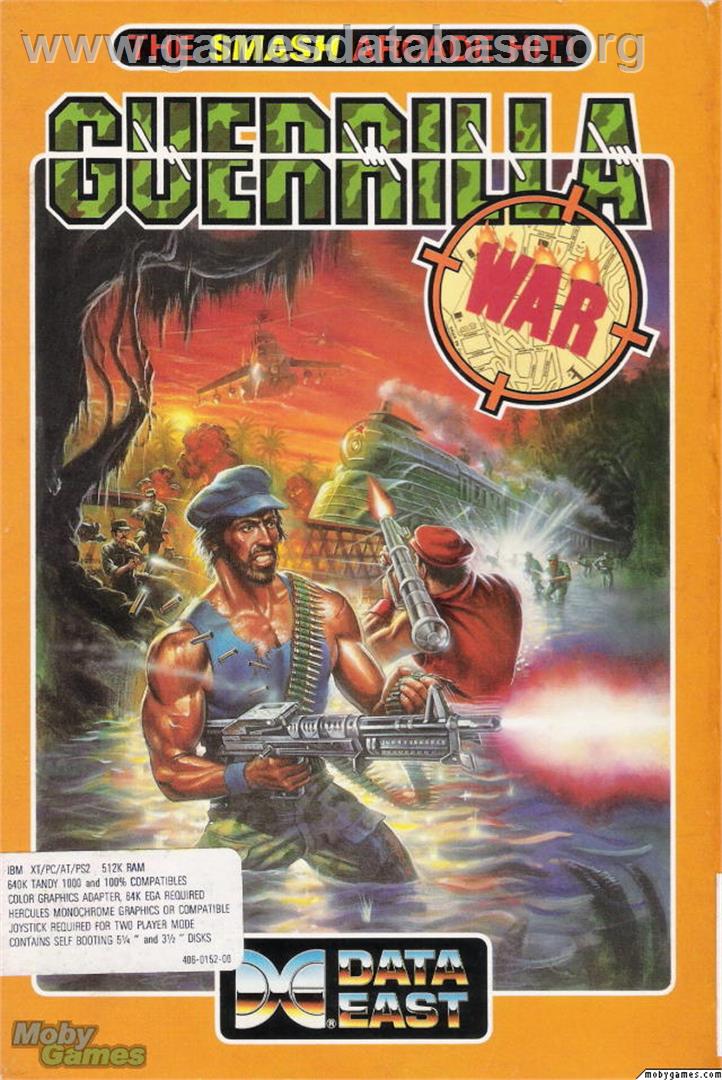 Guerrilla War - Microsoft DOS - Artwork - Box