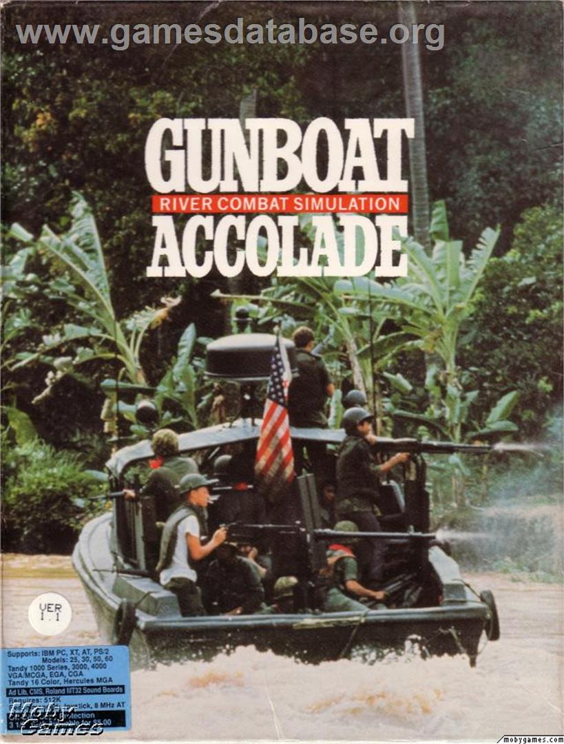 Gunboat - Microsoft DOS - Artwork - Box
