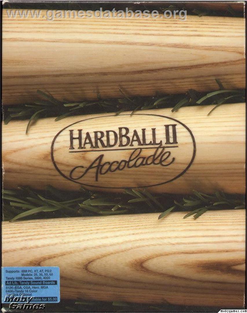 Hardball 2 - Microsoft DOS - Artwork - Box