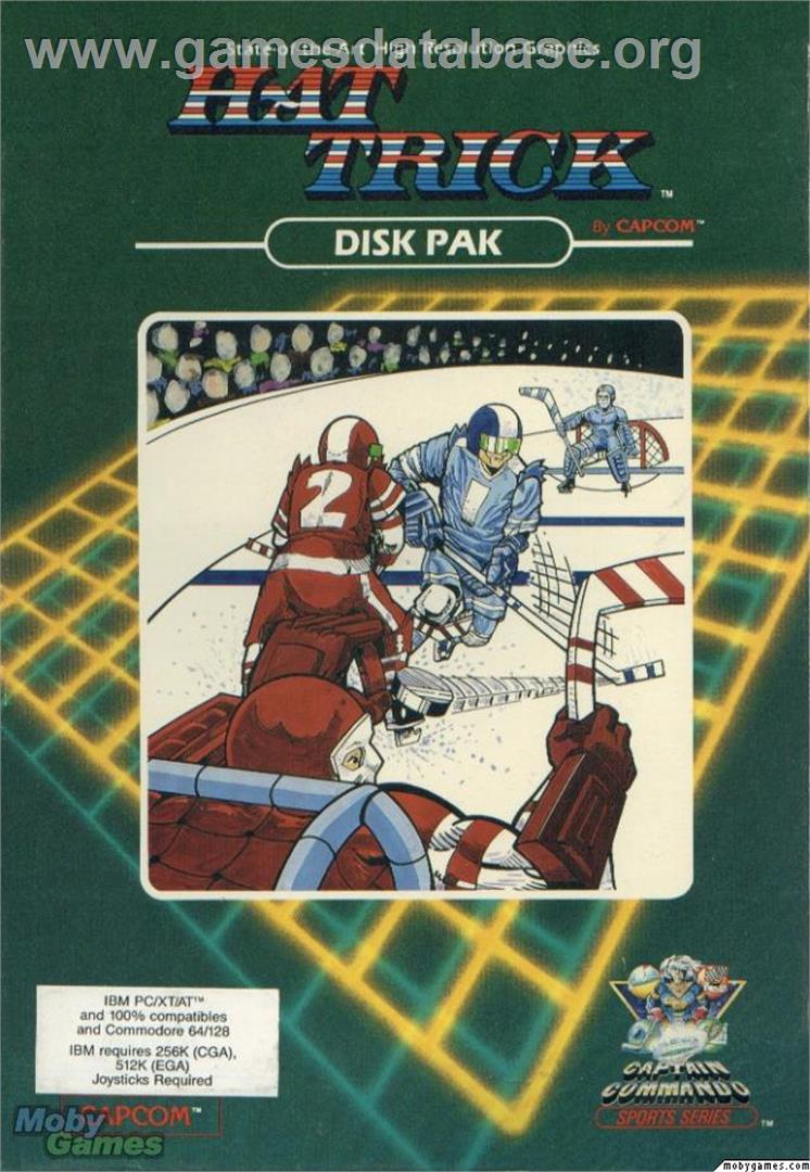 Hat Trick - Microsoft DOS - Artwork - Box