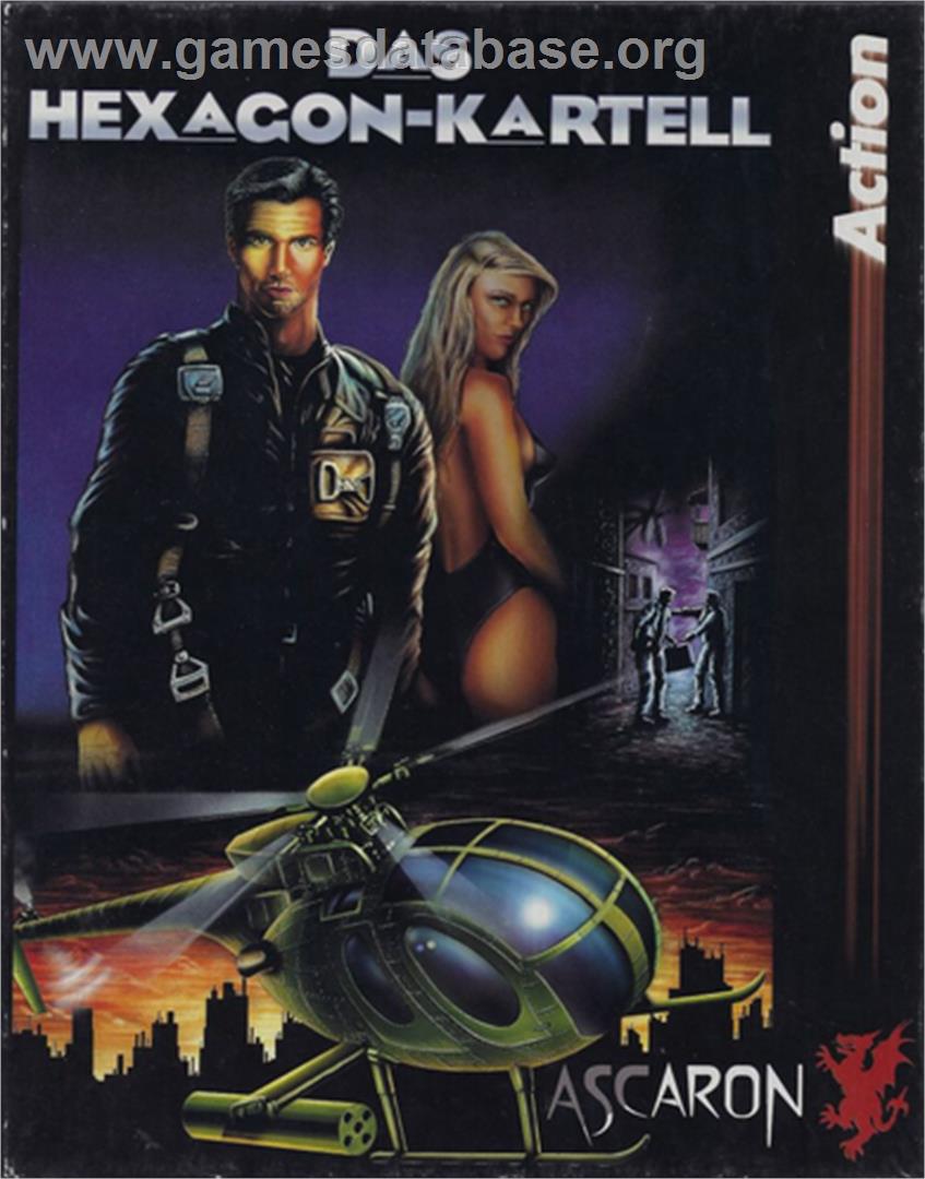 Hexagon-Kartell, Das - Microsoft DOS - Artwork - Box